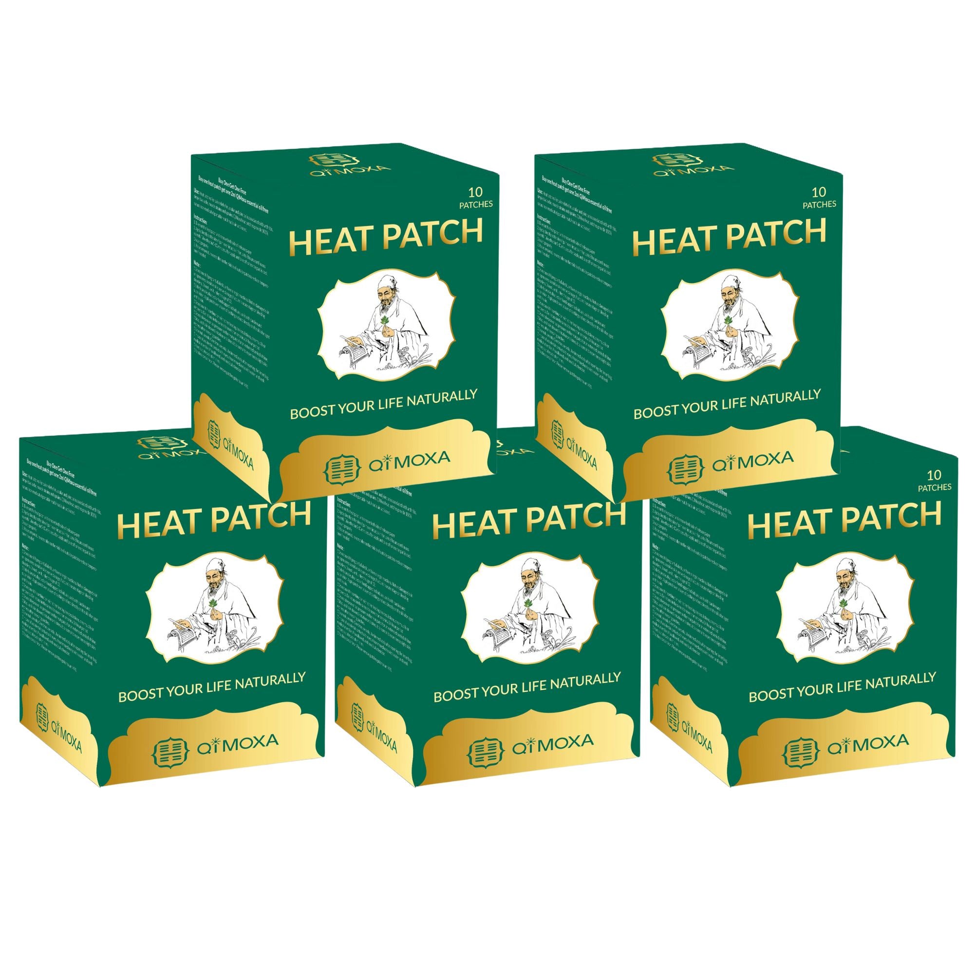 QiMOXA Heat Patches 5 Units